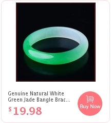 Genuine Natural Green Jade Bangle Bracelet Charm Jewellery Fashion Accessories Hand-Carved Lucky Amulet Gifts for Women Her Men