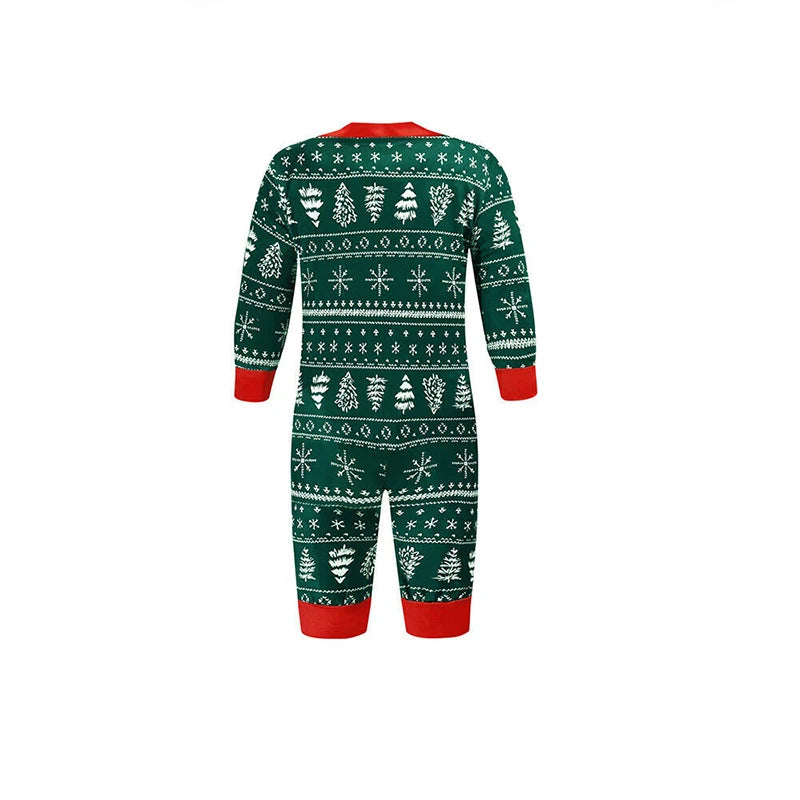 Merry Christmas Pajamas Family Matching Set Mother Father Kids Clothes Family Look Outfit Baby Girl Rompers Sleepwear Pyjamas