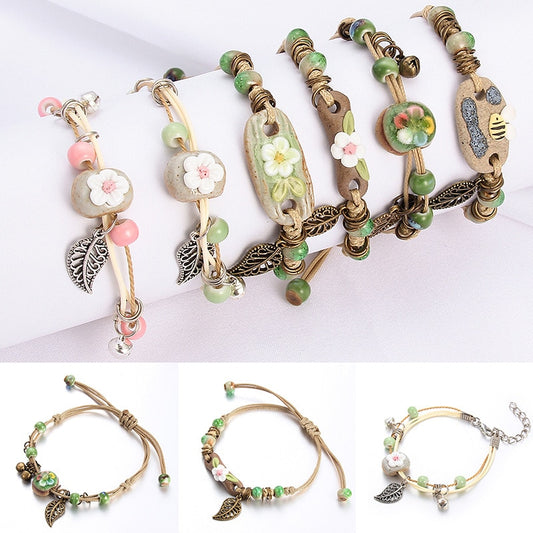 Bracelet Women's Flower Bracelets