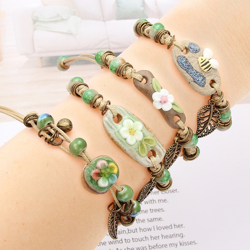 Bracelet Women's Flower Bracelets