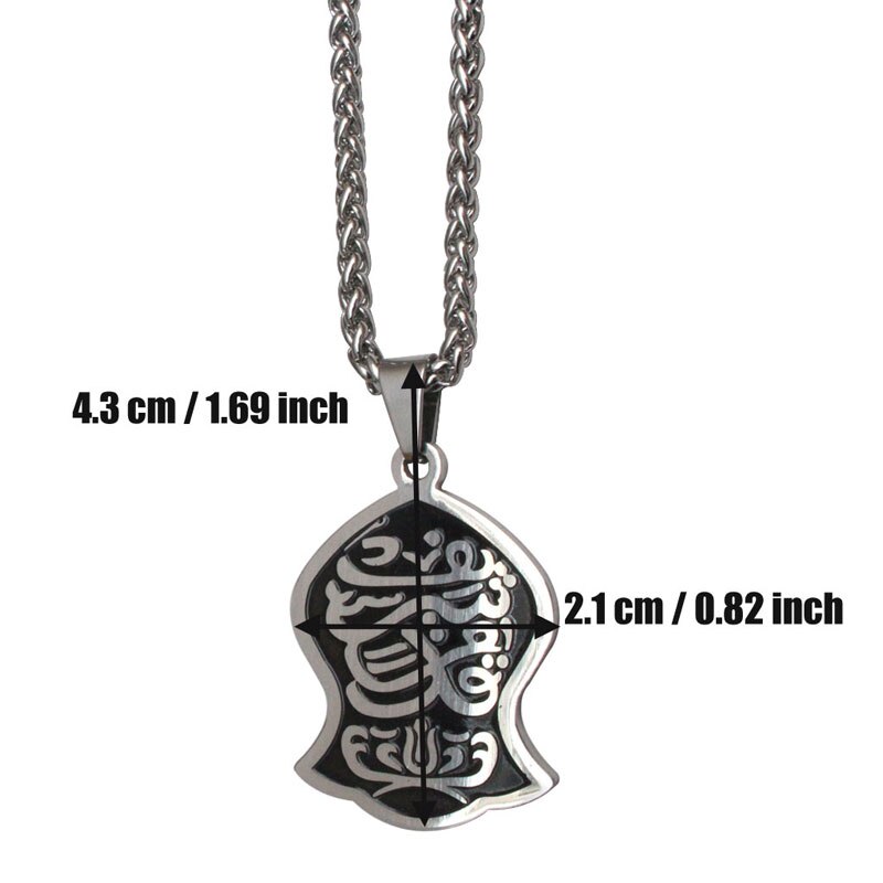 Nalayn Stainless Steel Pendant & Necklace