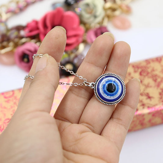 Blue Eye Protection Necklace Pendant