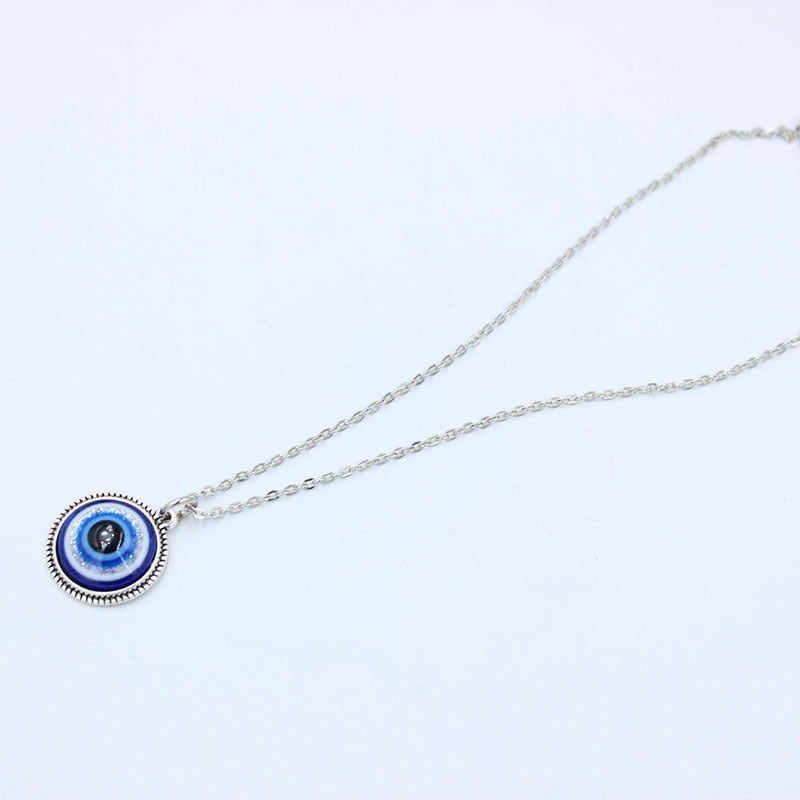 Blue Eye Protection Necklace Pendant