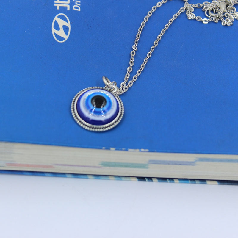 Blue Eye Protection Necklace Pendant